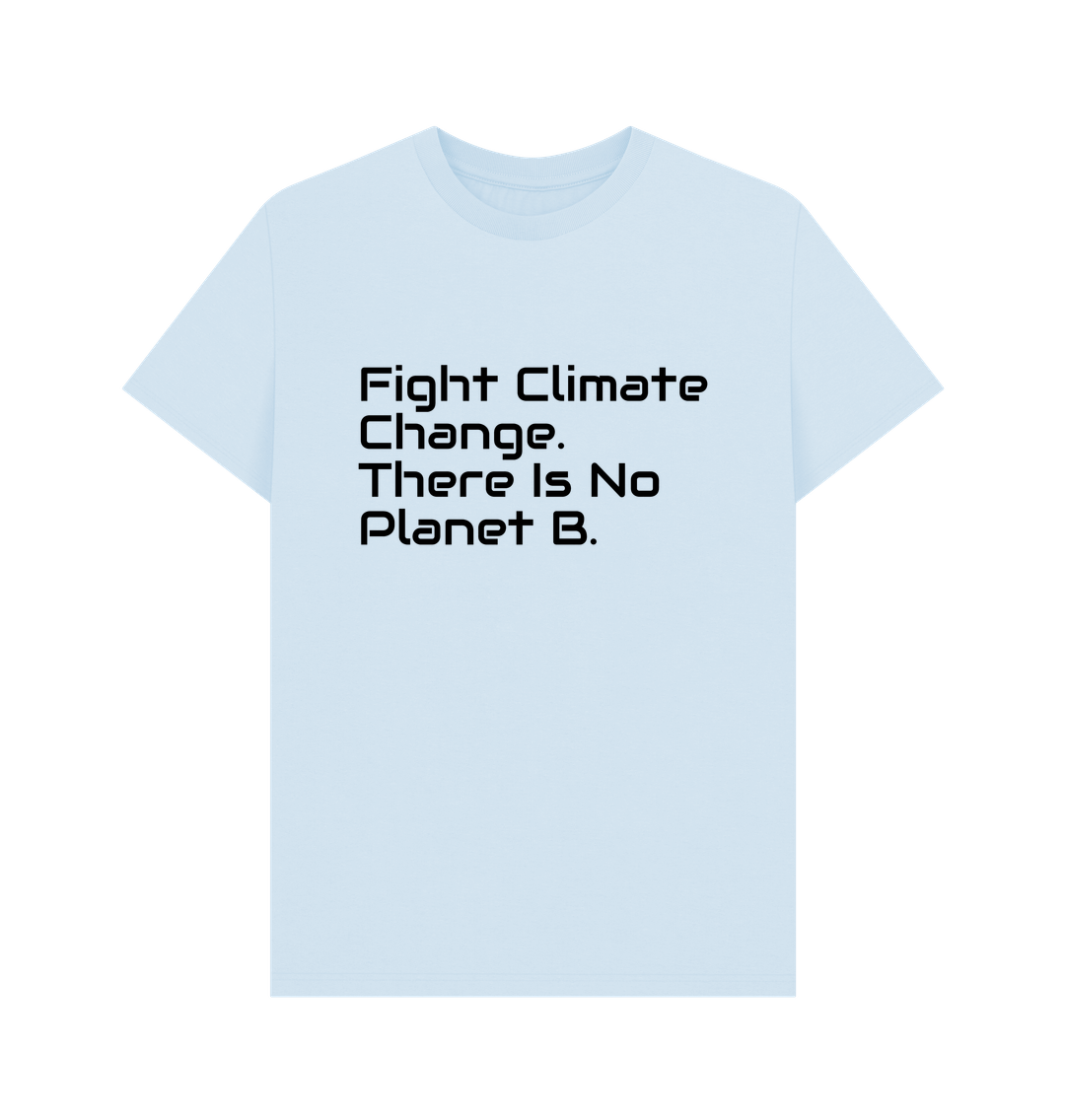 Sky Blue Printed T-shirt