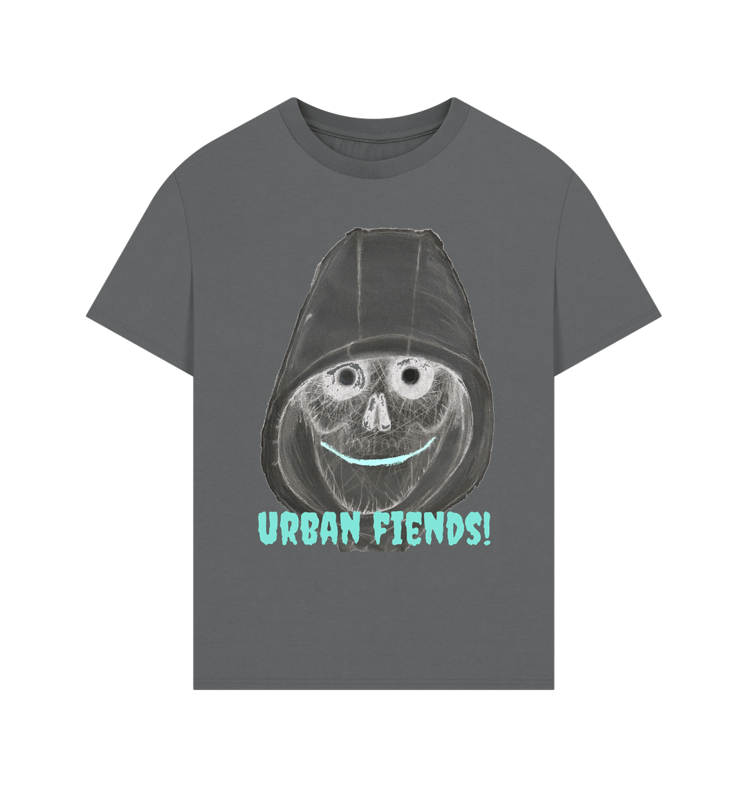 Slate Grey Printed T-shirt