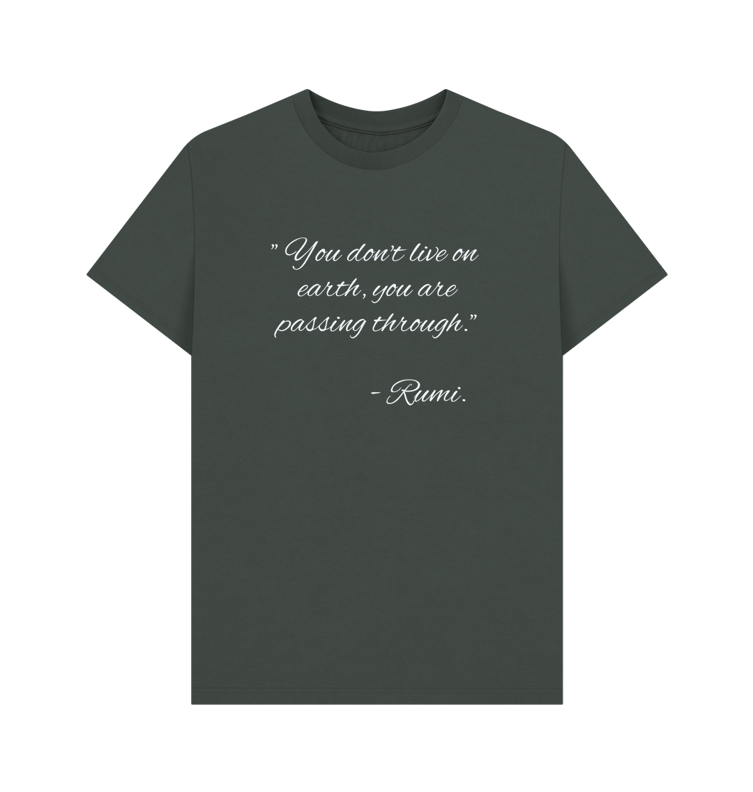 Dark Grey Printed T-shirt