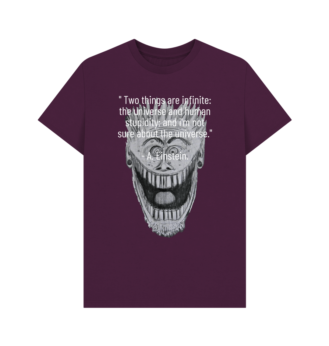 Purple Printed T-shirt