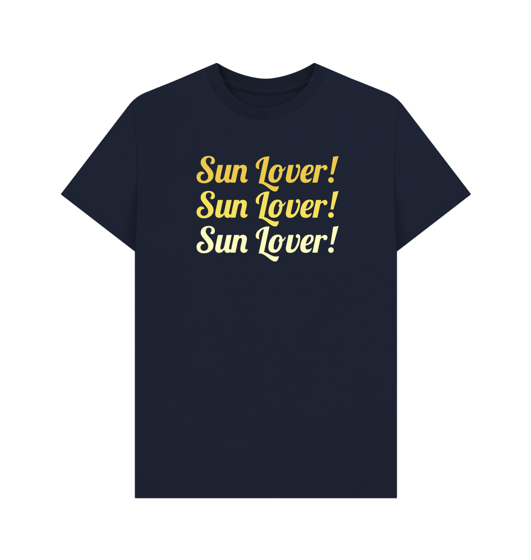 Navy Blue Printed T-shirt