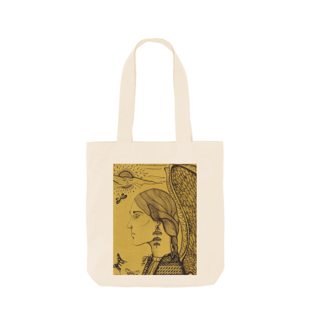 Natural Printed Bag