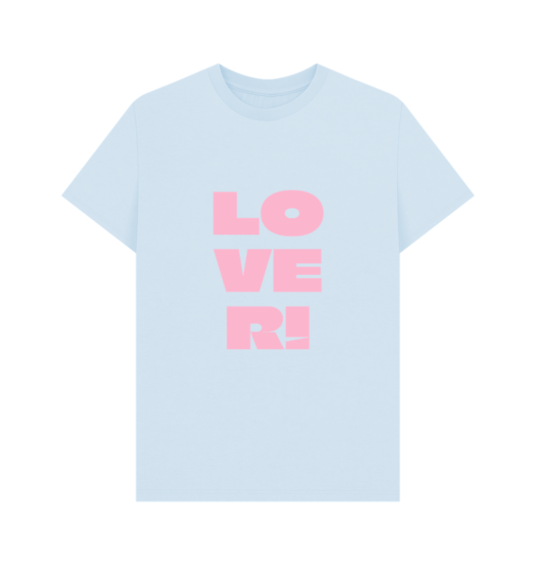 Sky Blue Printed T-shirt