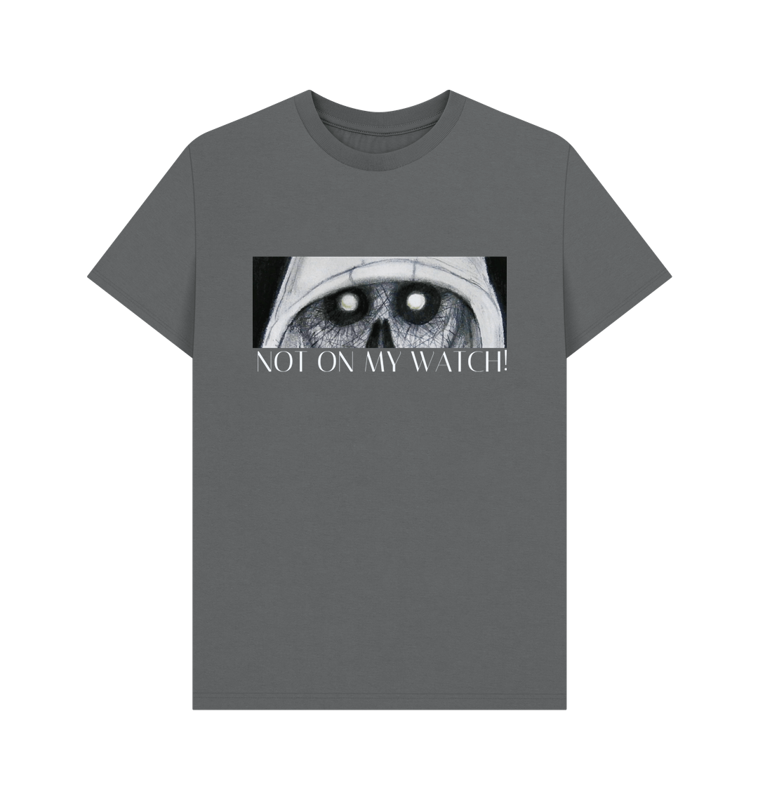 Slate Grey Printed T-shirt