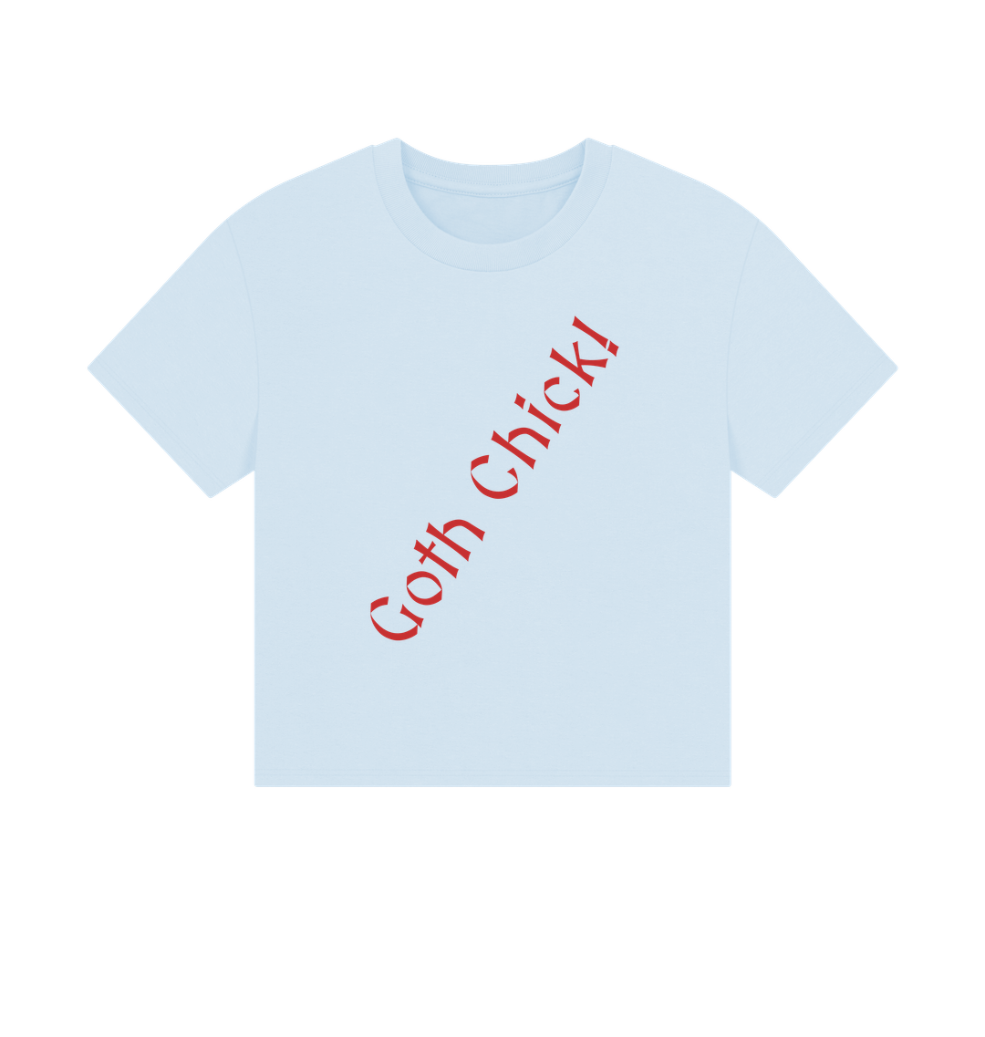 Sky Blue Printed T-shirt