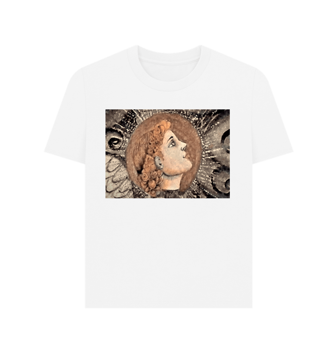 White Printed T-shirt