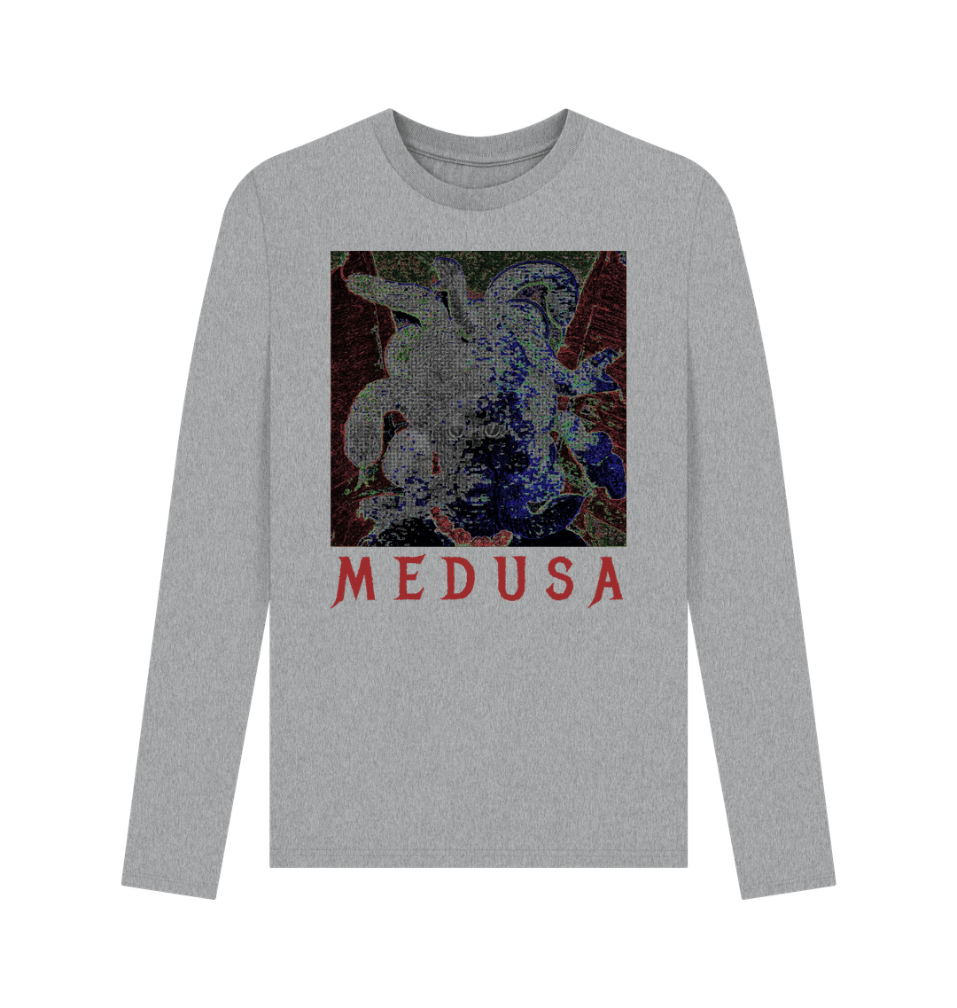 Athletic Grey Printed Long Sleeve T Shirt