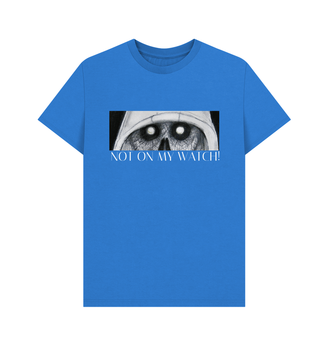 Bright Blue Printed T-shirt