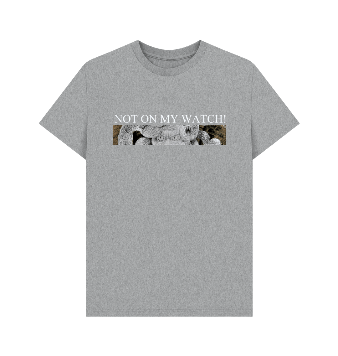 Athletic Grey Printed T-shirt