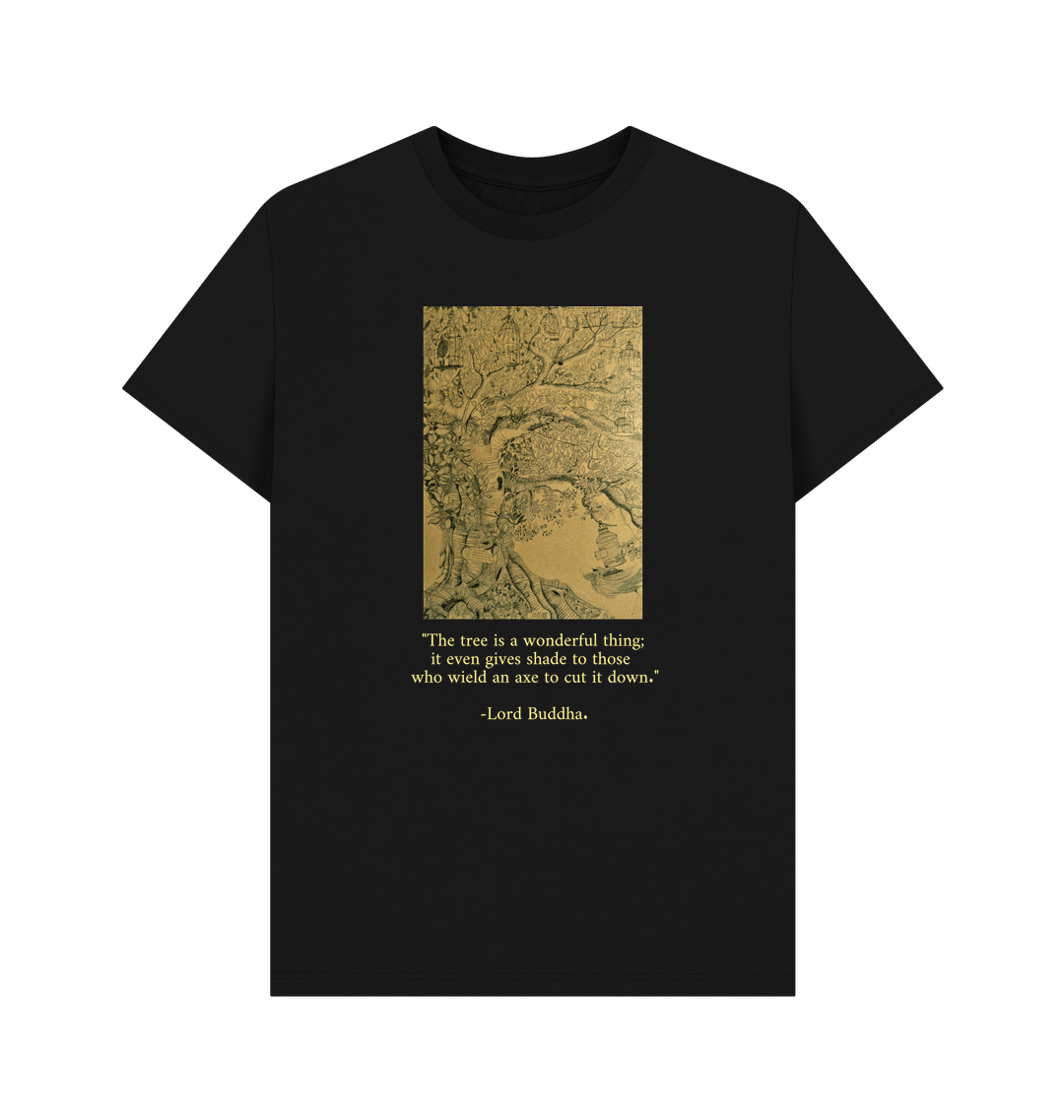 Black Printed T-shirt