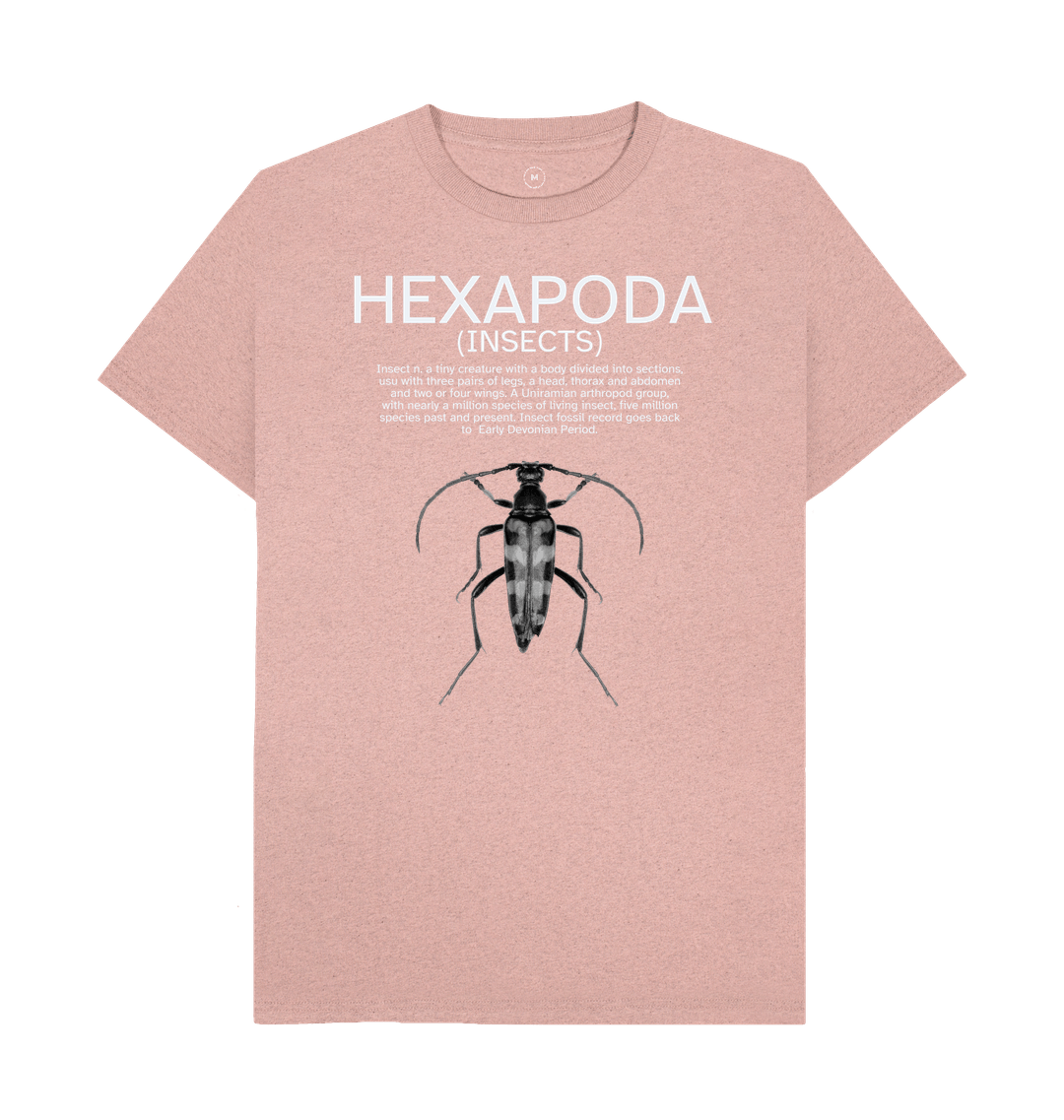 Sunset Pink Recycled Printed T-Shirt