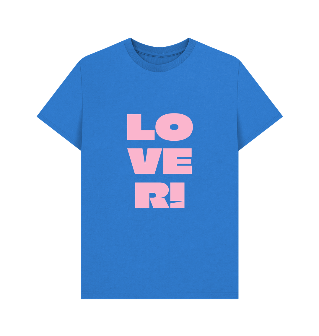 Bright Blue Printed T-shirt