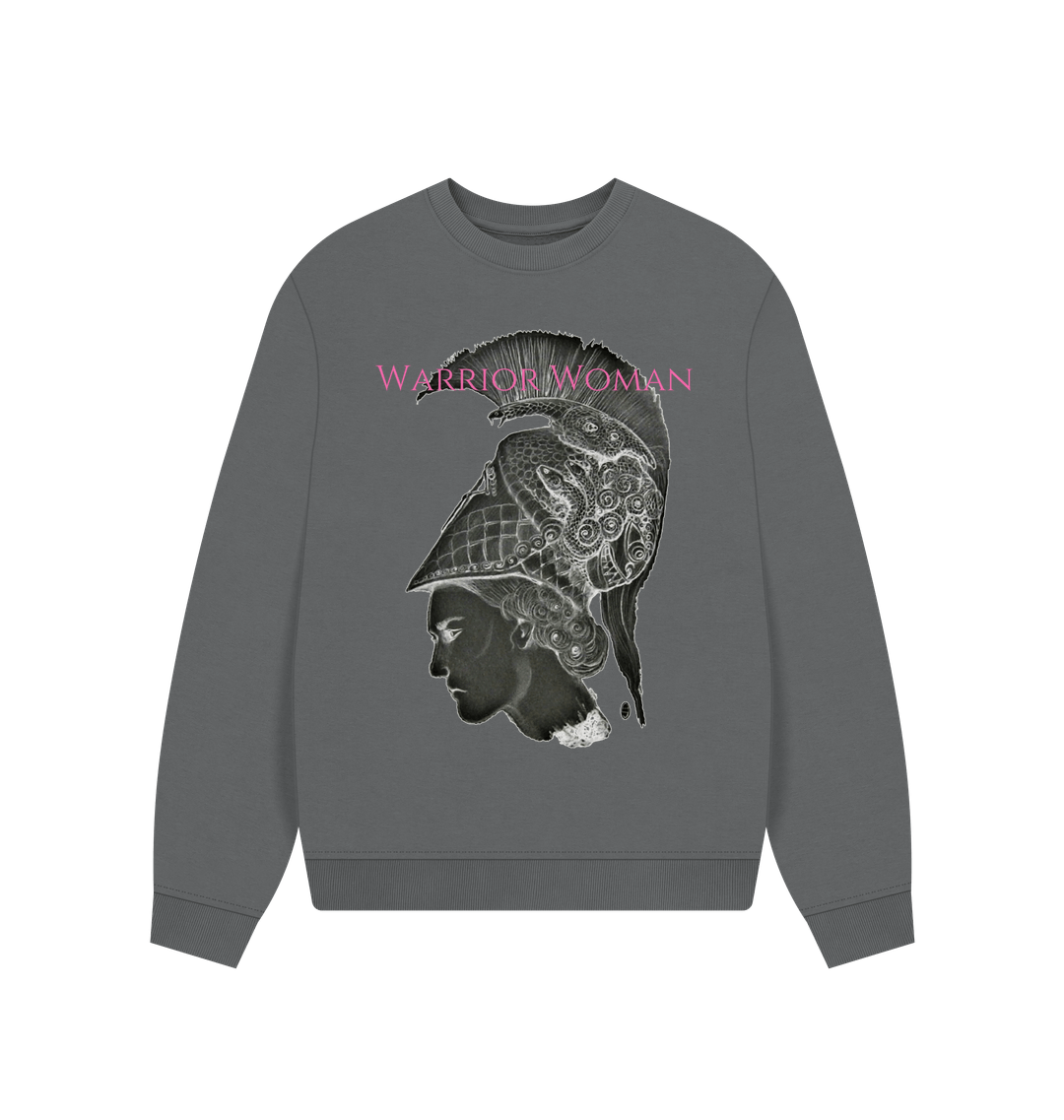 Slate Grey Printed Sweater