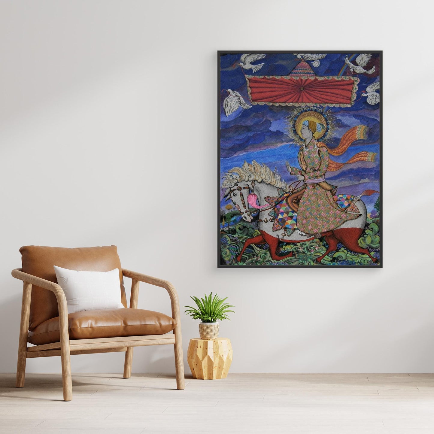Guru Har Krishan In A Fabulous Dreamscape