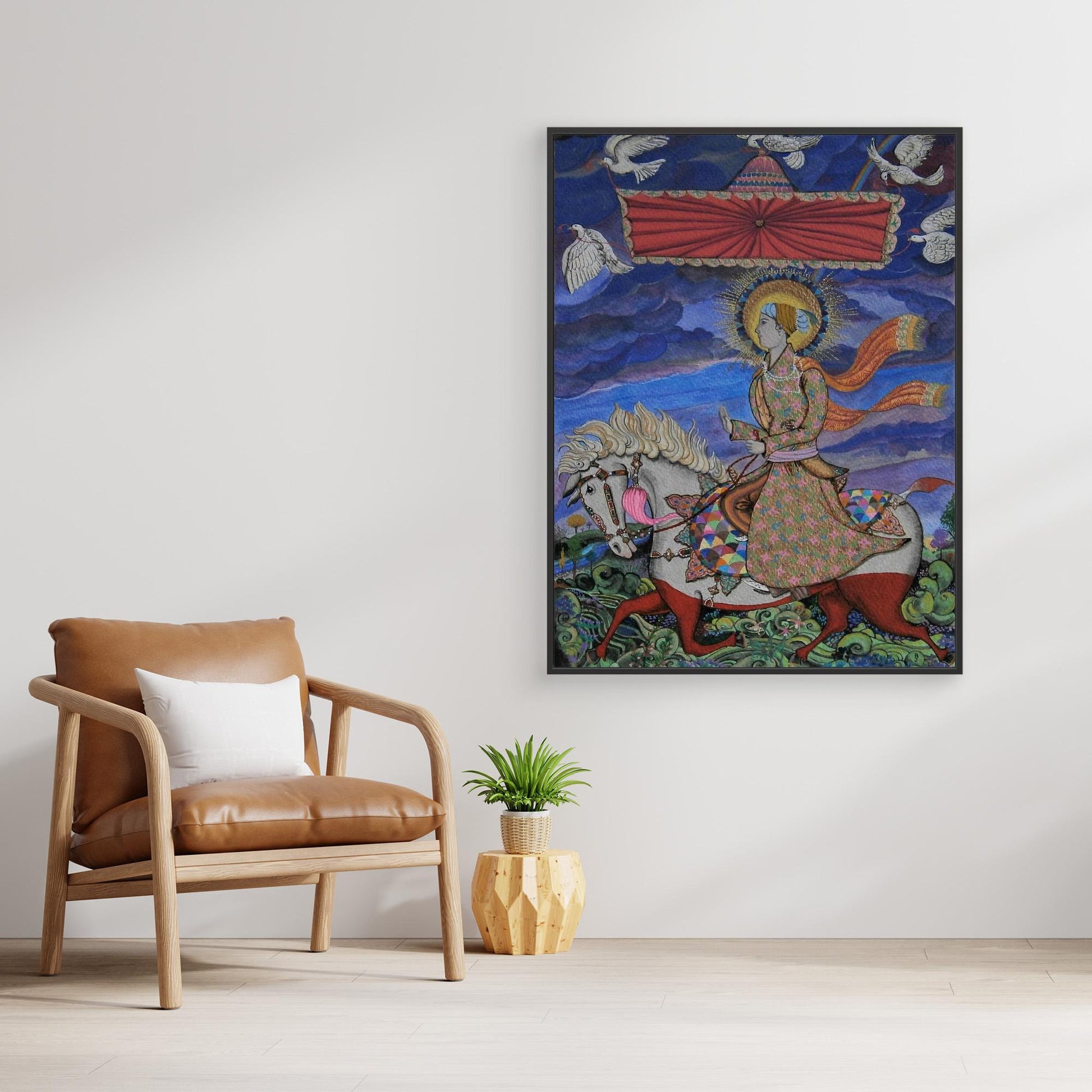 Guru Har Krishan In A Fabulous Dreamscape