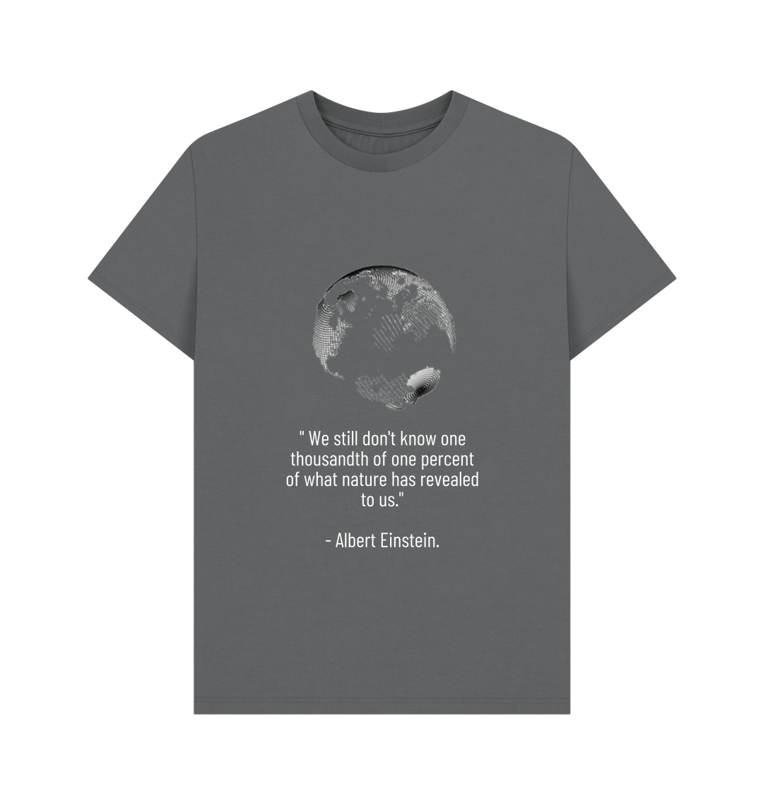 Slate Grey Printed T-shirt