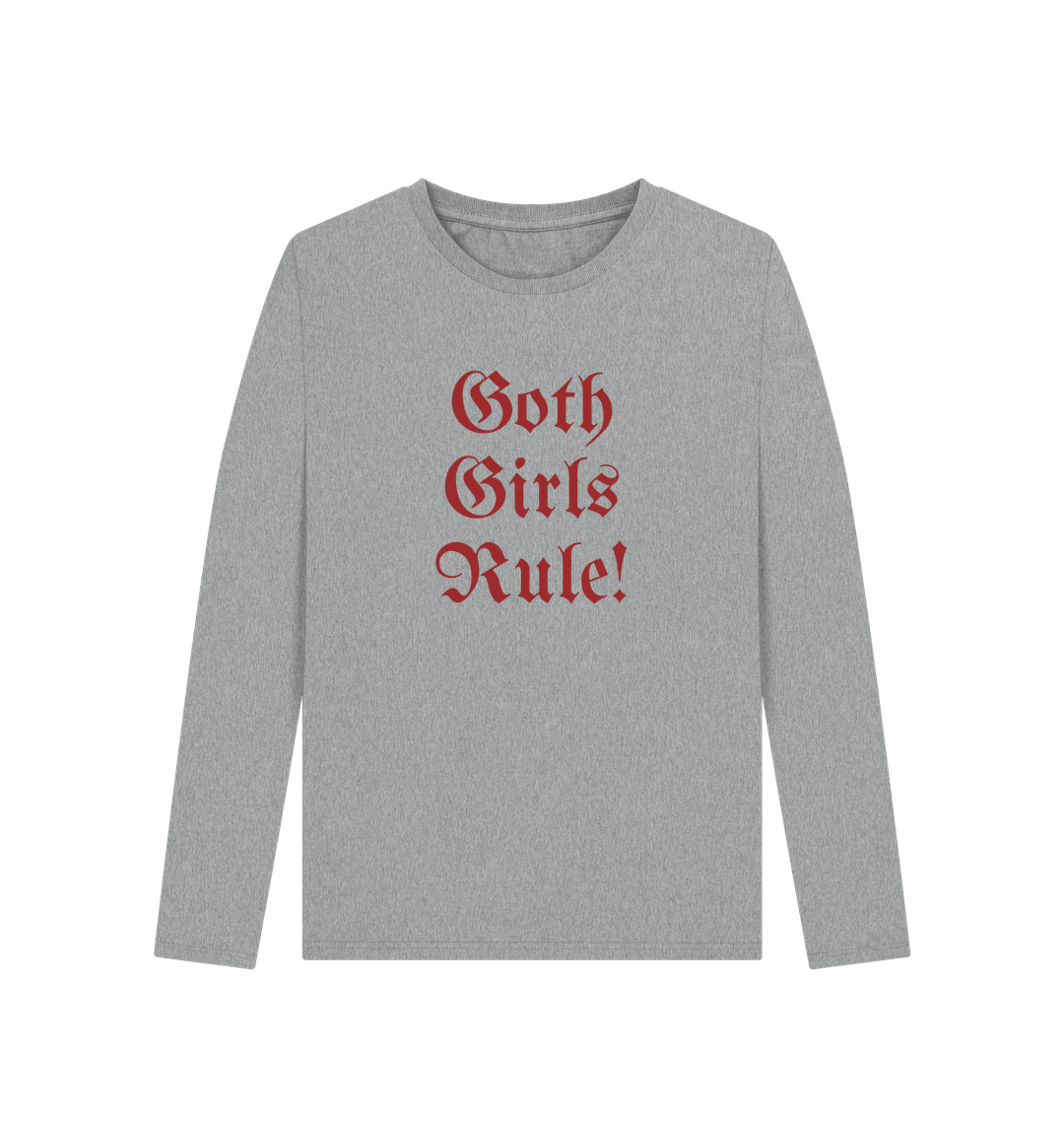 Athletic Grey Printed Long Sleeve T Shirt