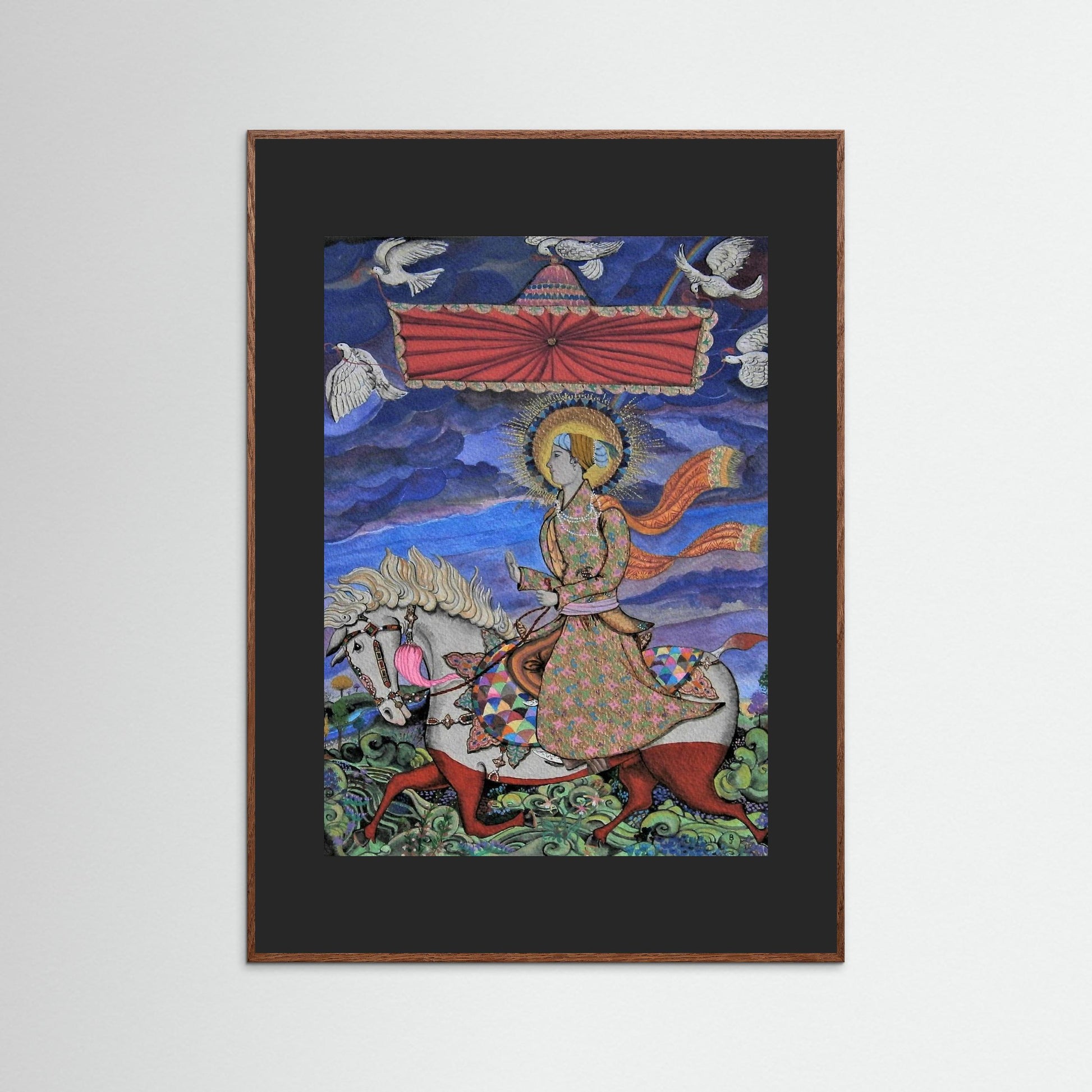 Guru Har Krishan In A Fabulous Dreamscape