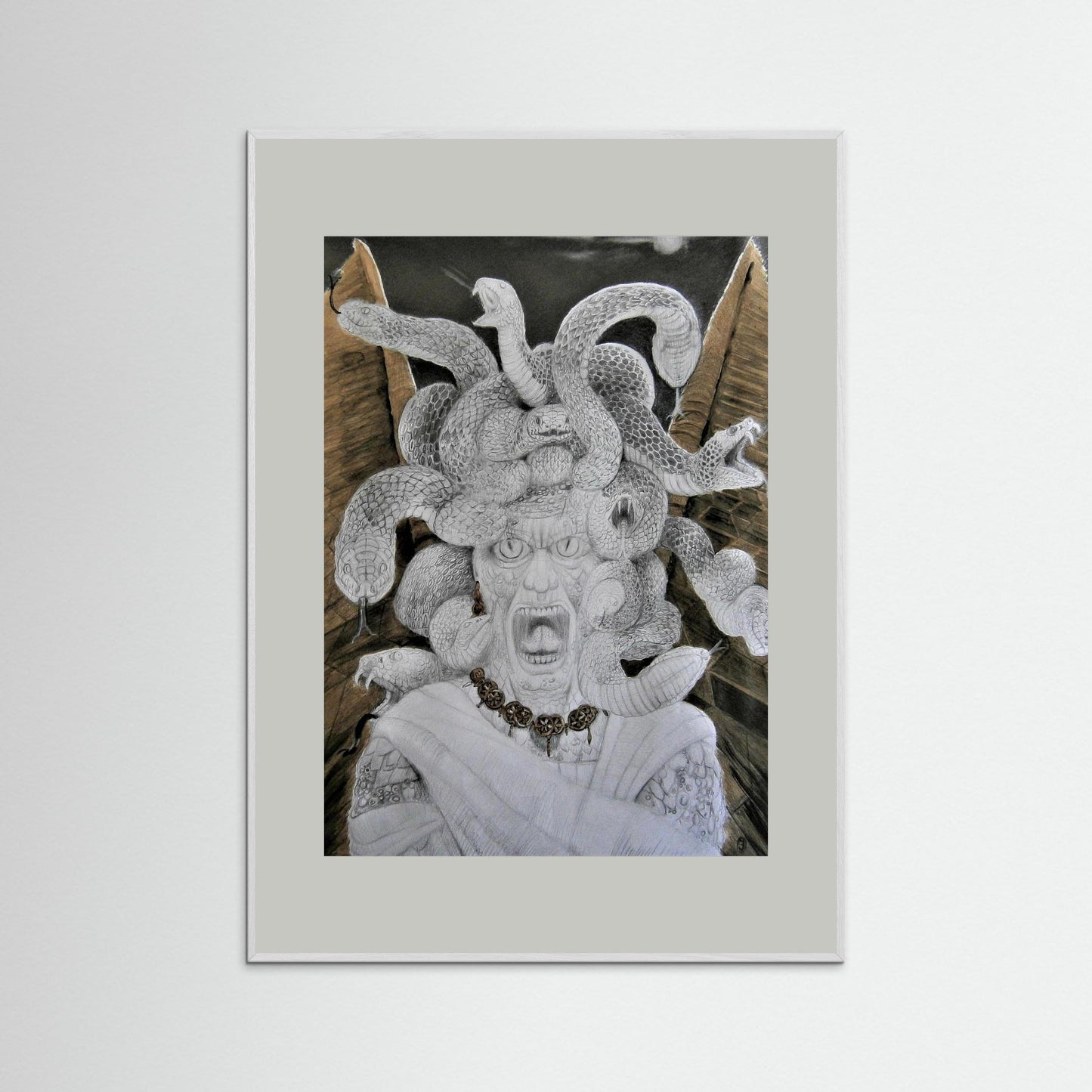 Medusa In Rage.