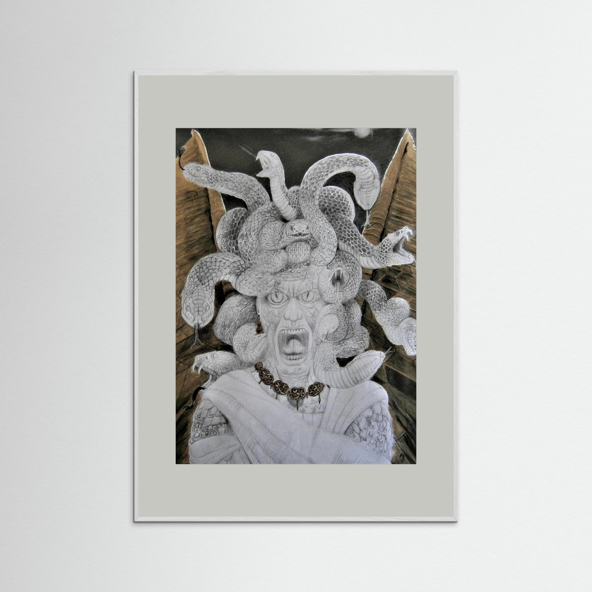 Medusa In Rage.