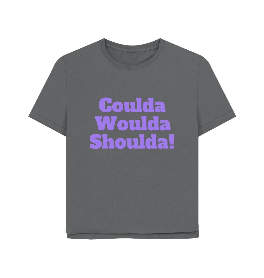 Slate Grey Printed T-shirt