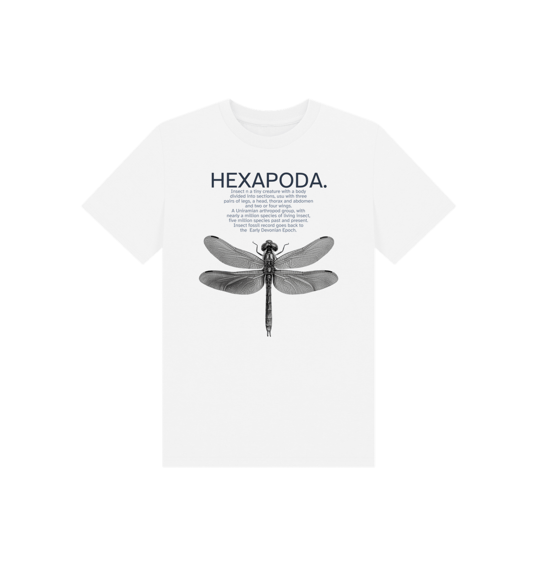 White Printed Kids T-Shirt