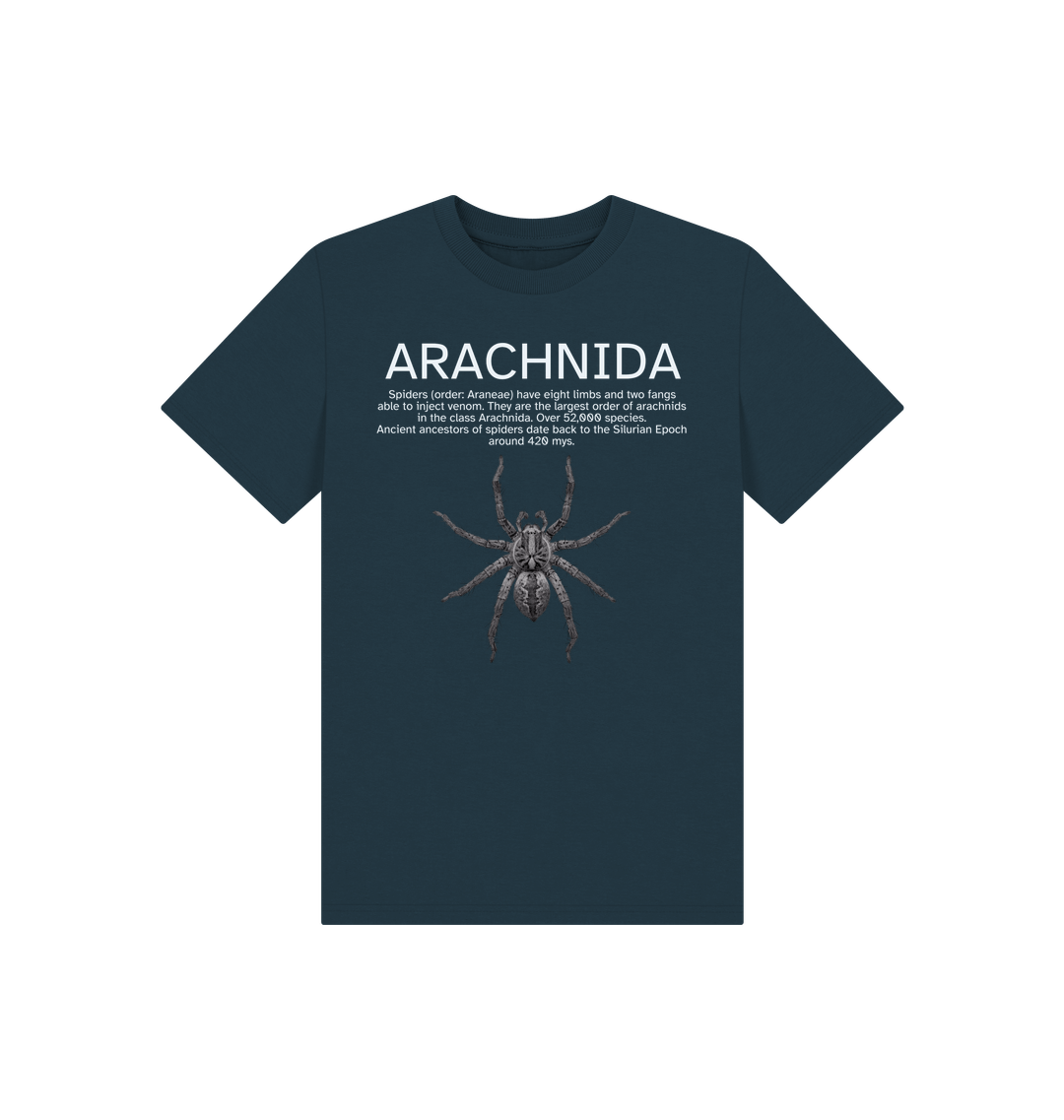 Denim Blue Printed Kids T-Shirt