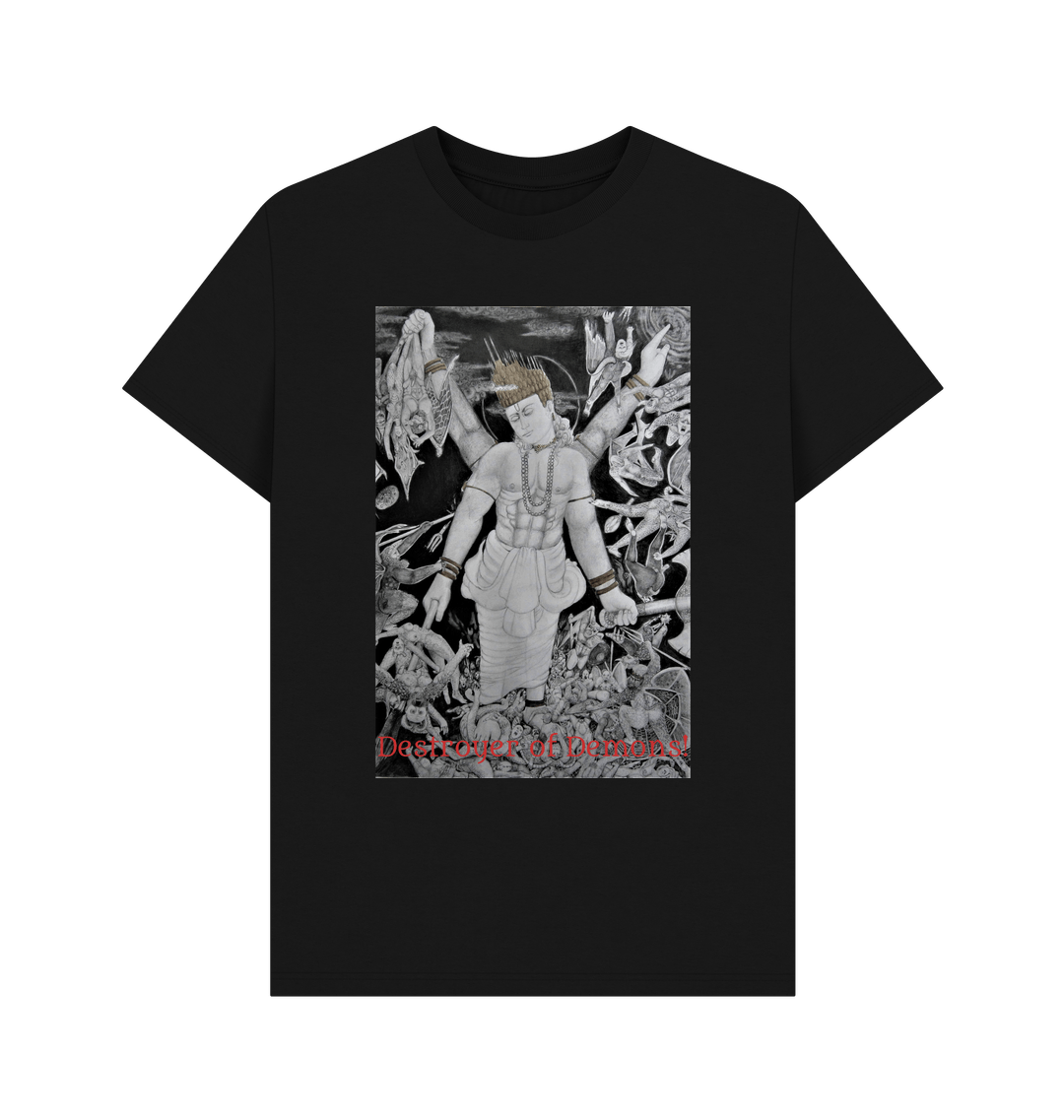 Black Printed T-shirt