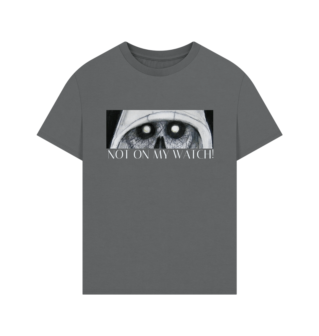 Slate Grey Printed T-shirt