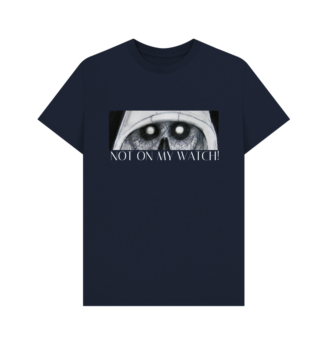 Navy Blue Printed T-shirt