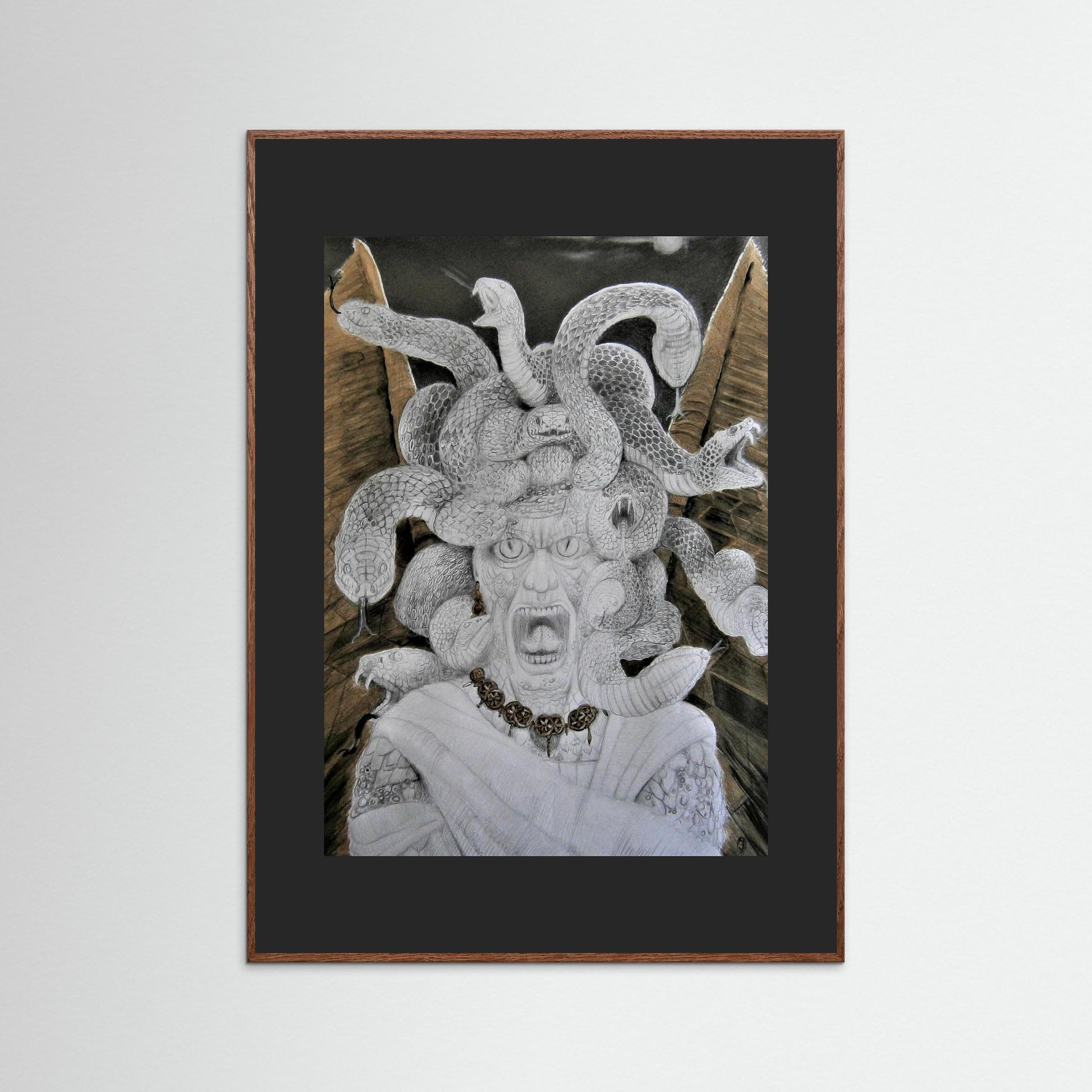 Medusa In Rage.