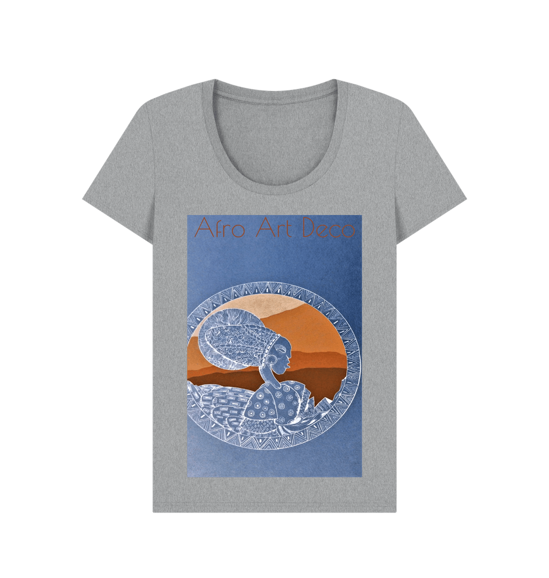 Athletic Grey Printed T-shirt