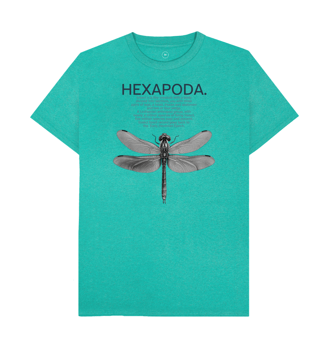 Seagrass Green Recycled Printed T-Shirt