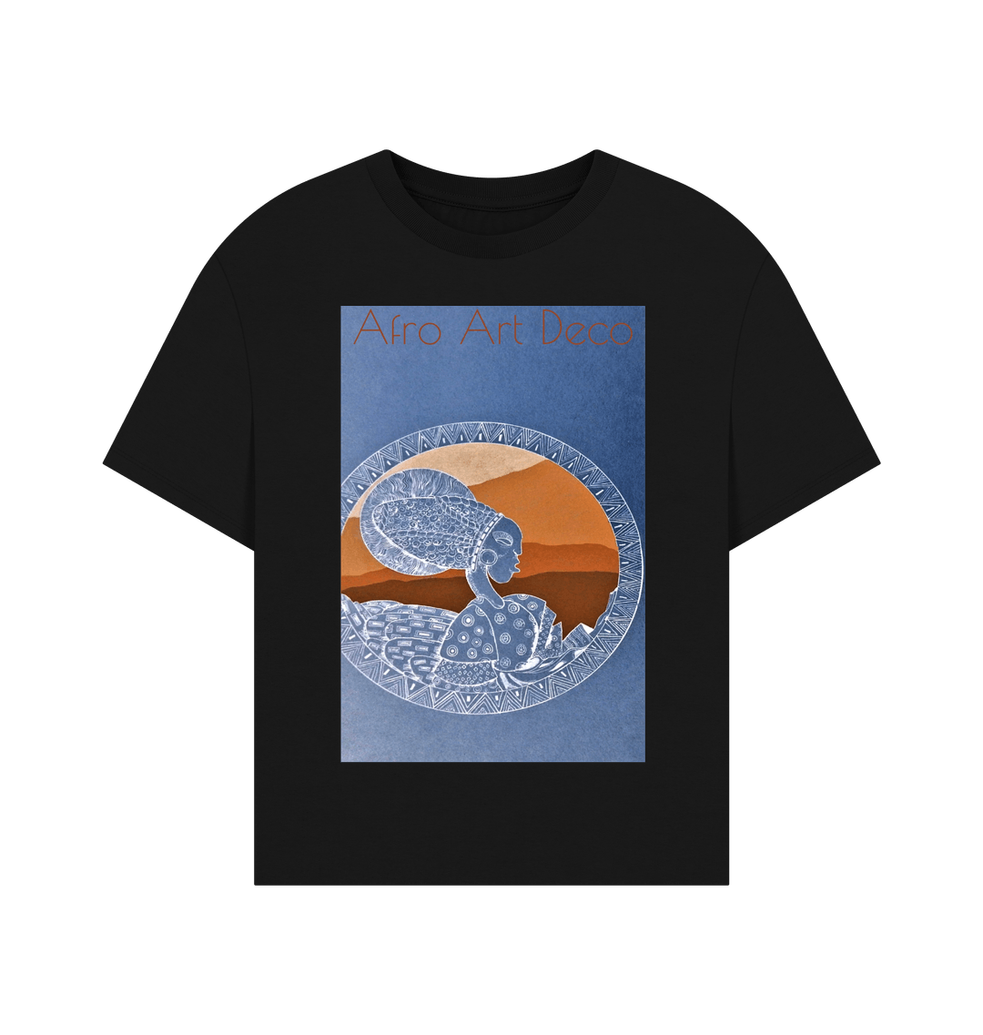 Black Printed T-shirt