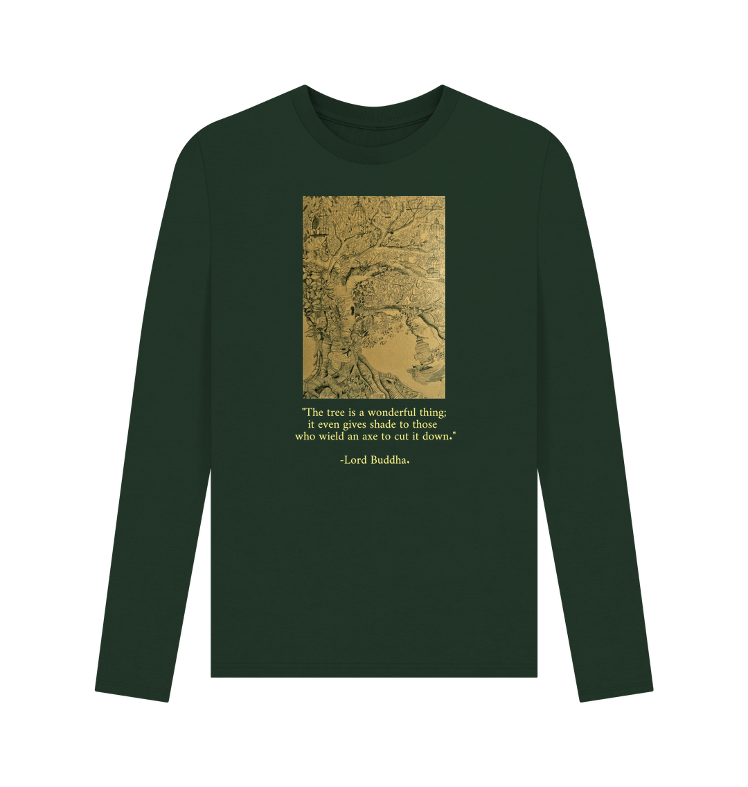 Evergreen Printed Long Sleeve T Shirt