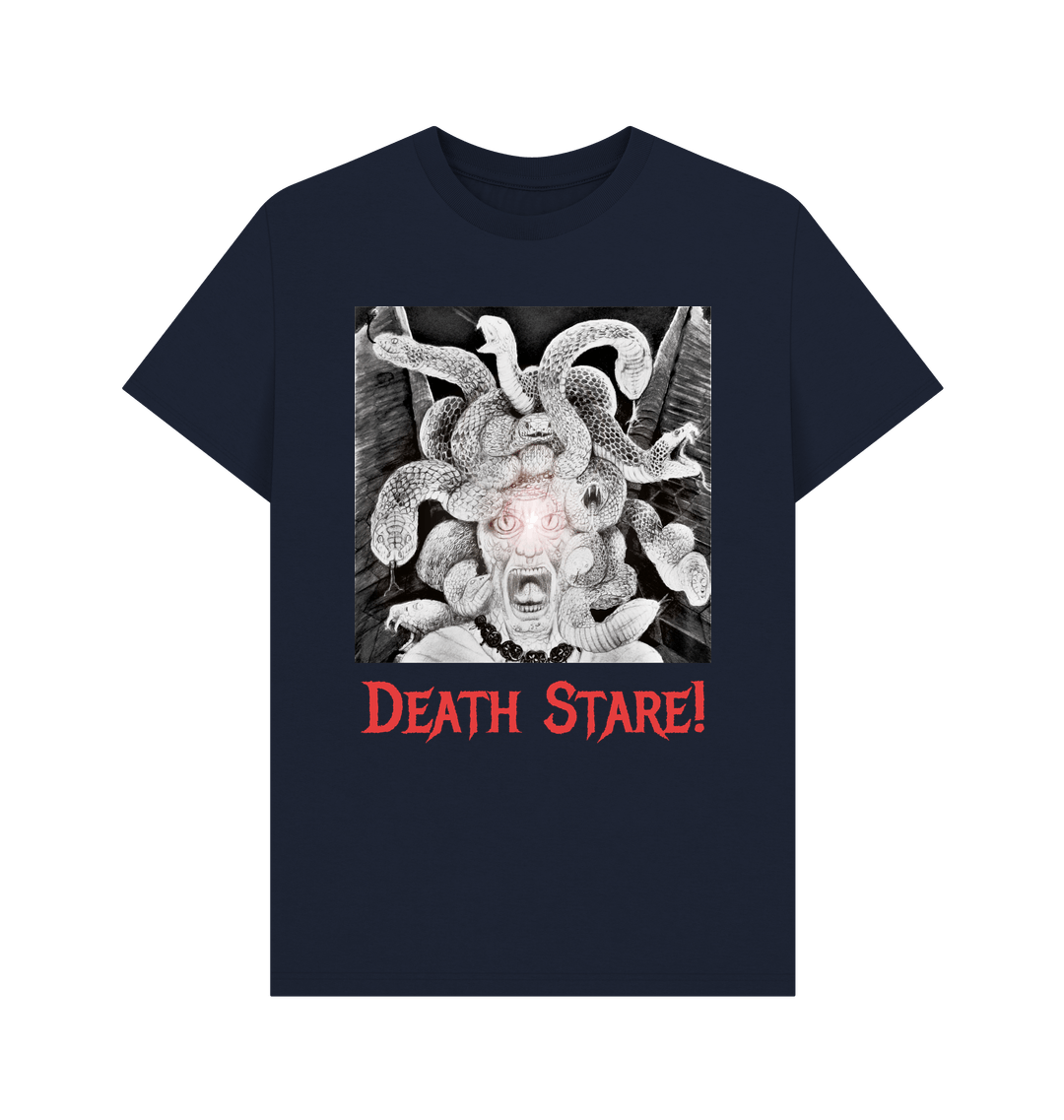 Navy Blue Printed T-shirt