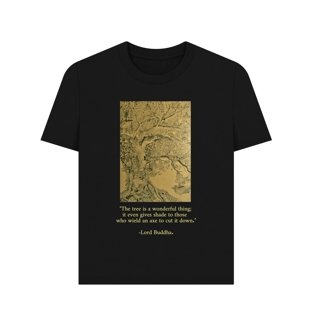 Black Printed T-shirt