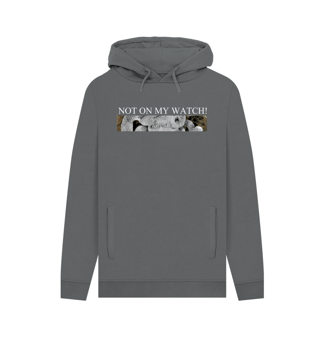 Slate Grey Printed Hoody