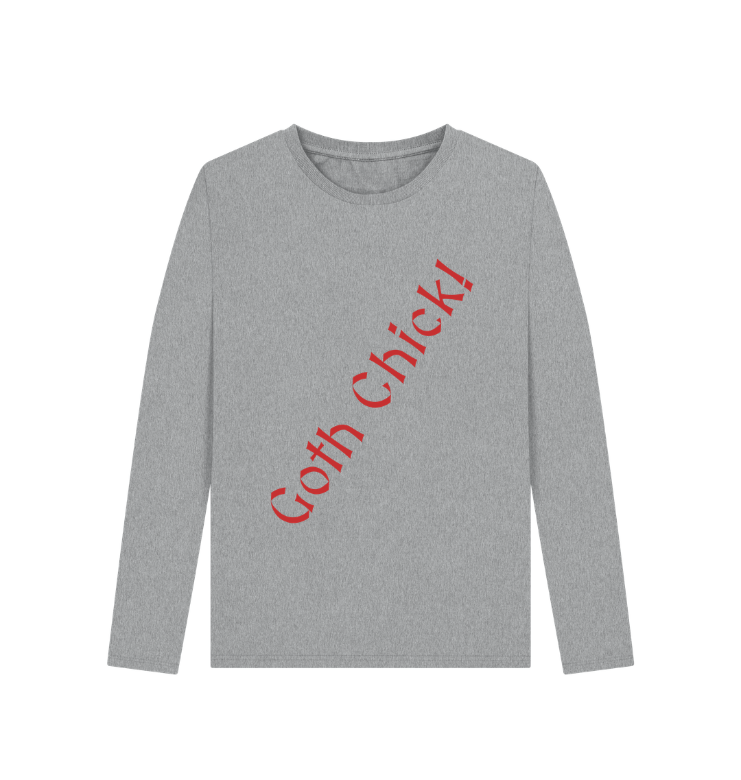 Athletic Grey Printed Long Sleeve T Shirt
