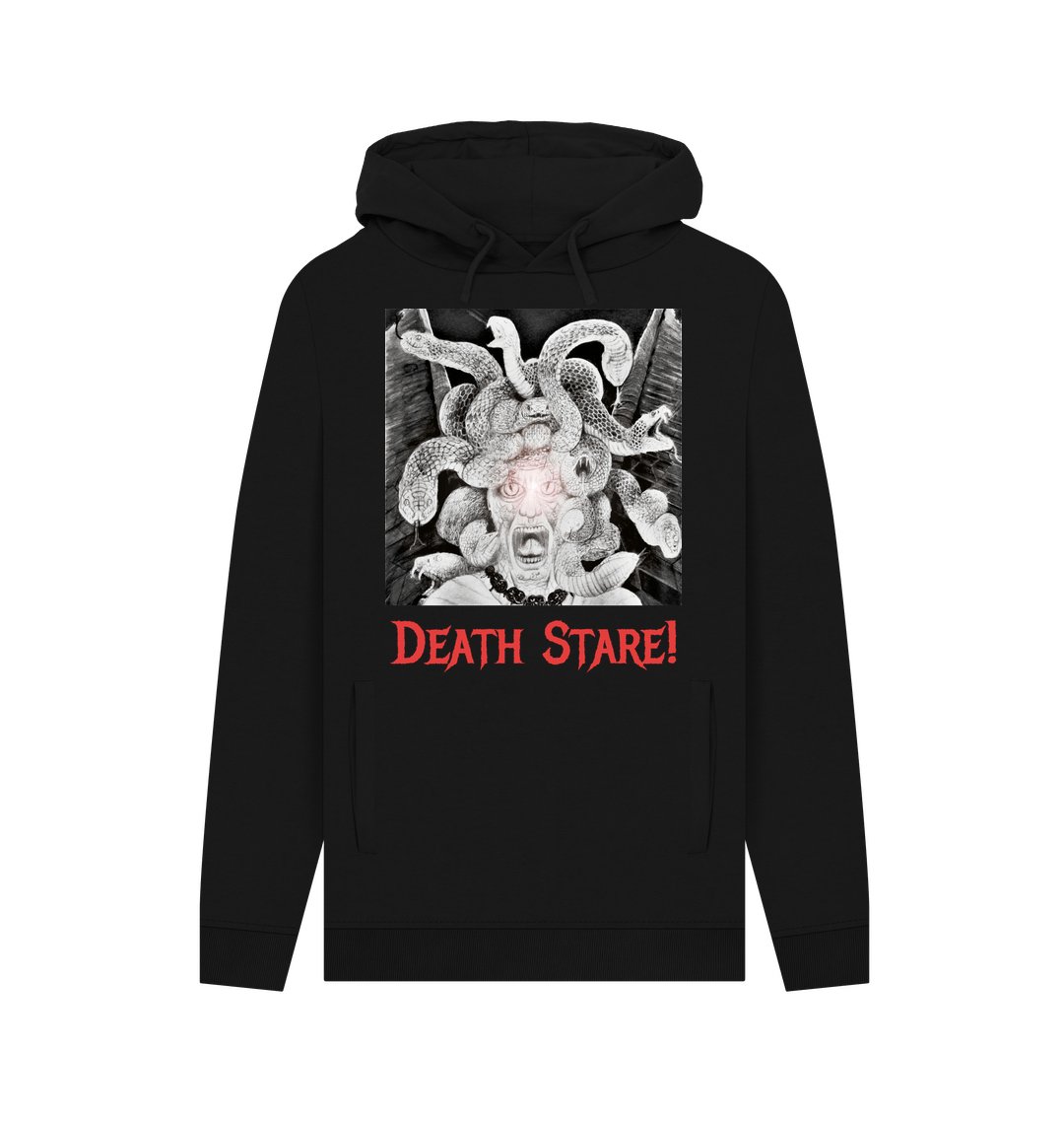 Black Printed Hoody