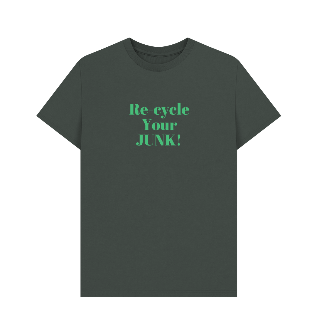 Dark Grey Printed T-shirt