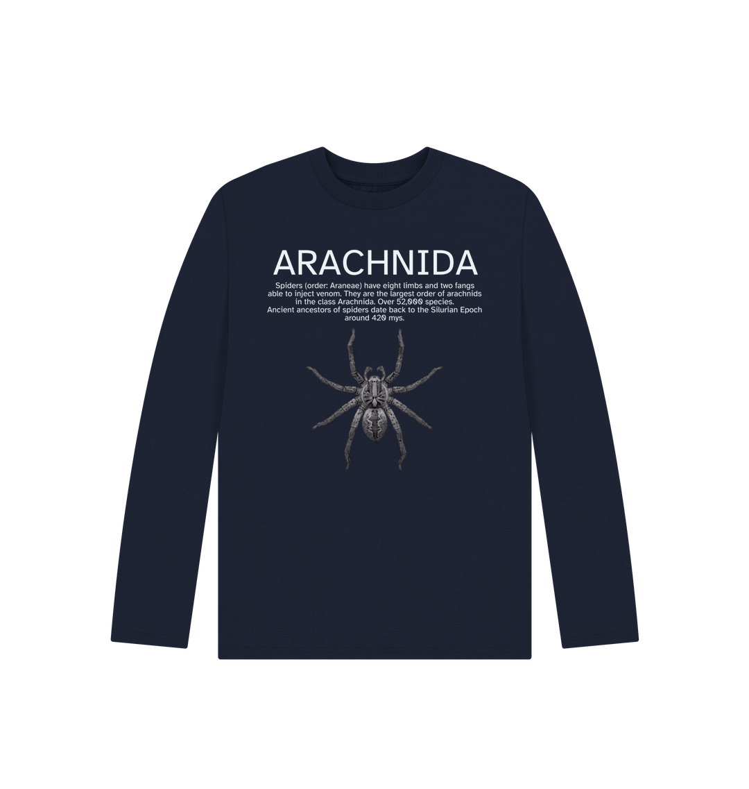Navy Blue Printed Kids T-Shirt