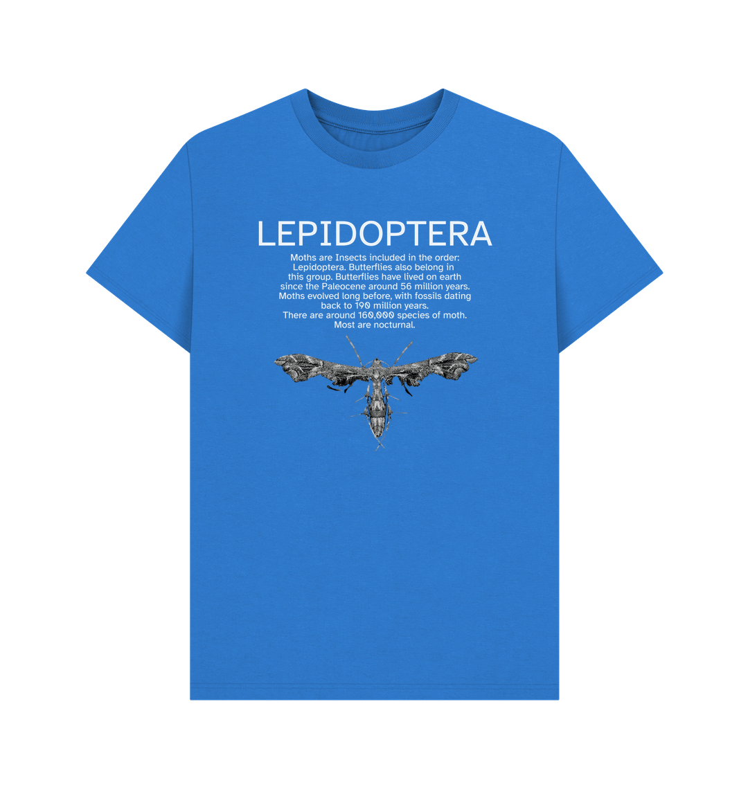 Bright Blue Printed T-shirt
