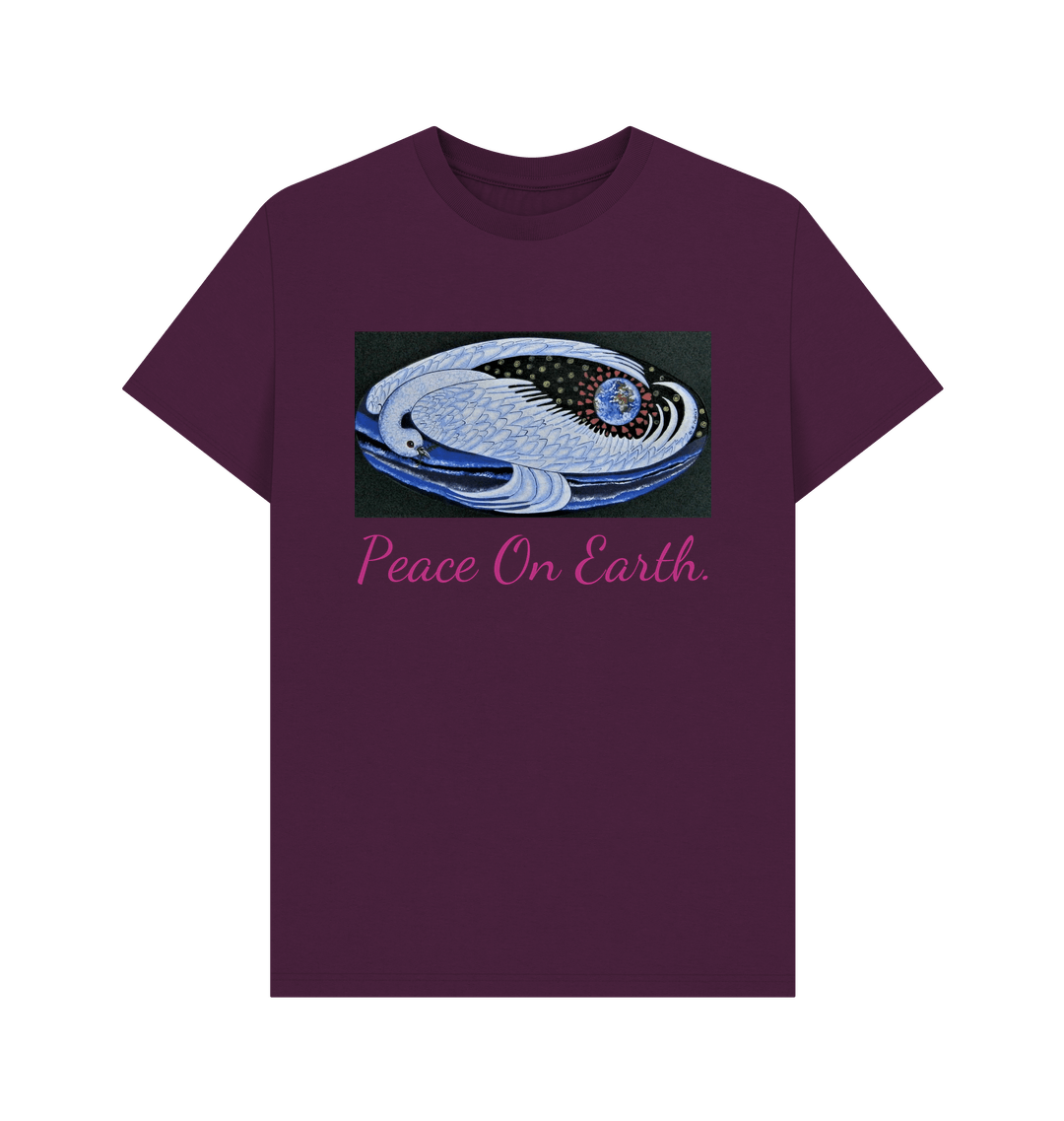 Purple Printed T-shirt