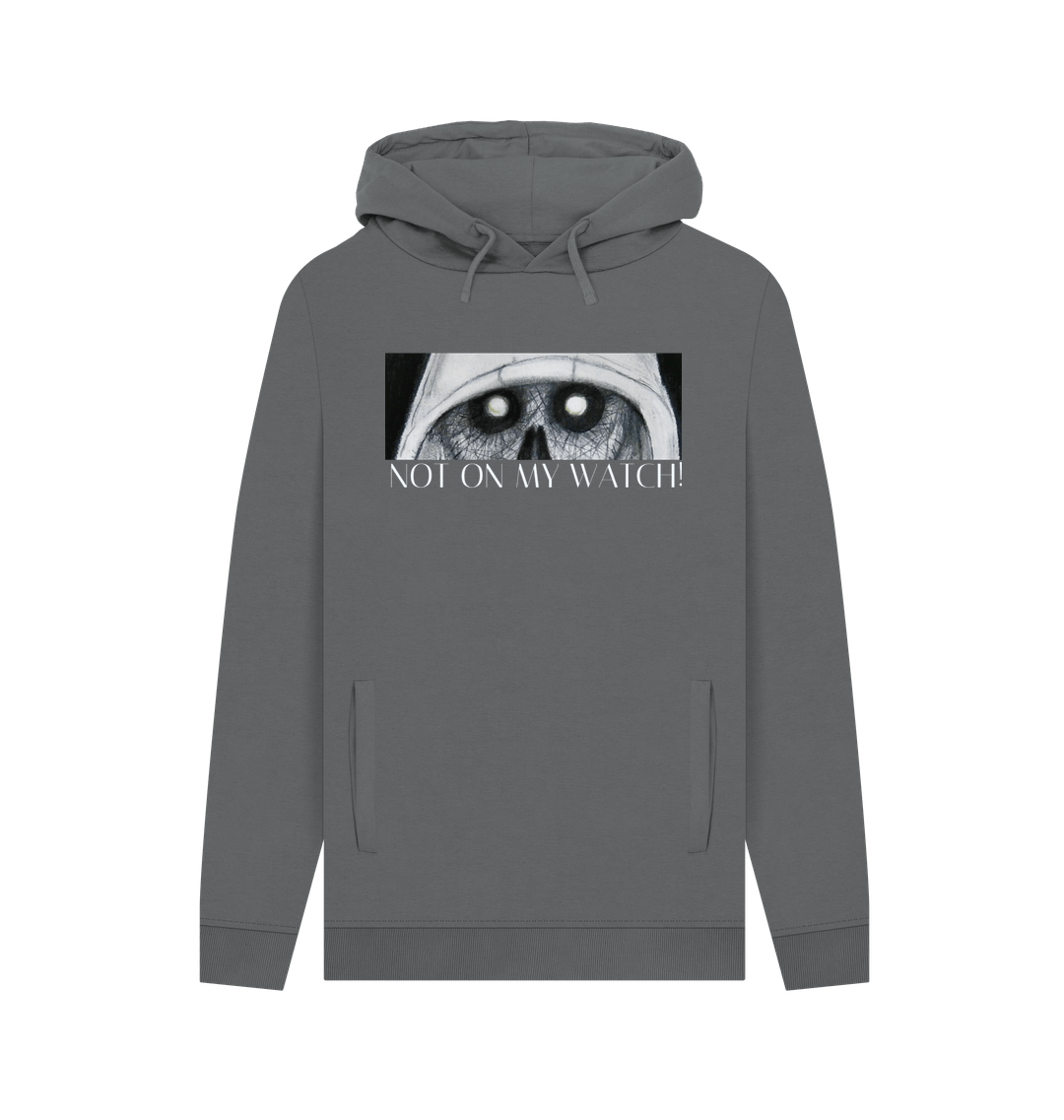 Slate Grey Printed Hoody