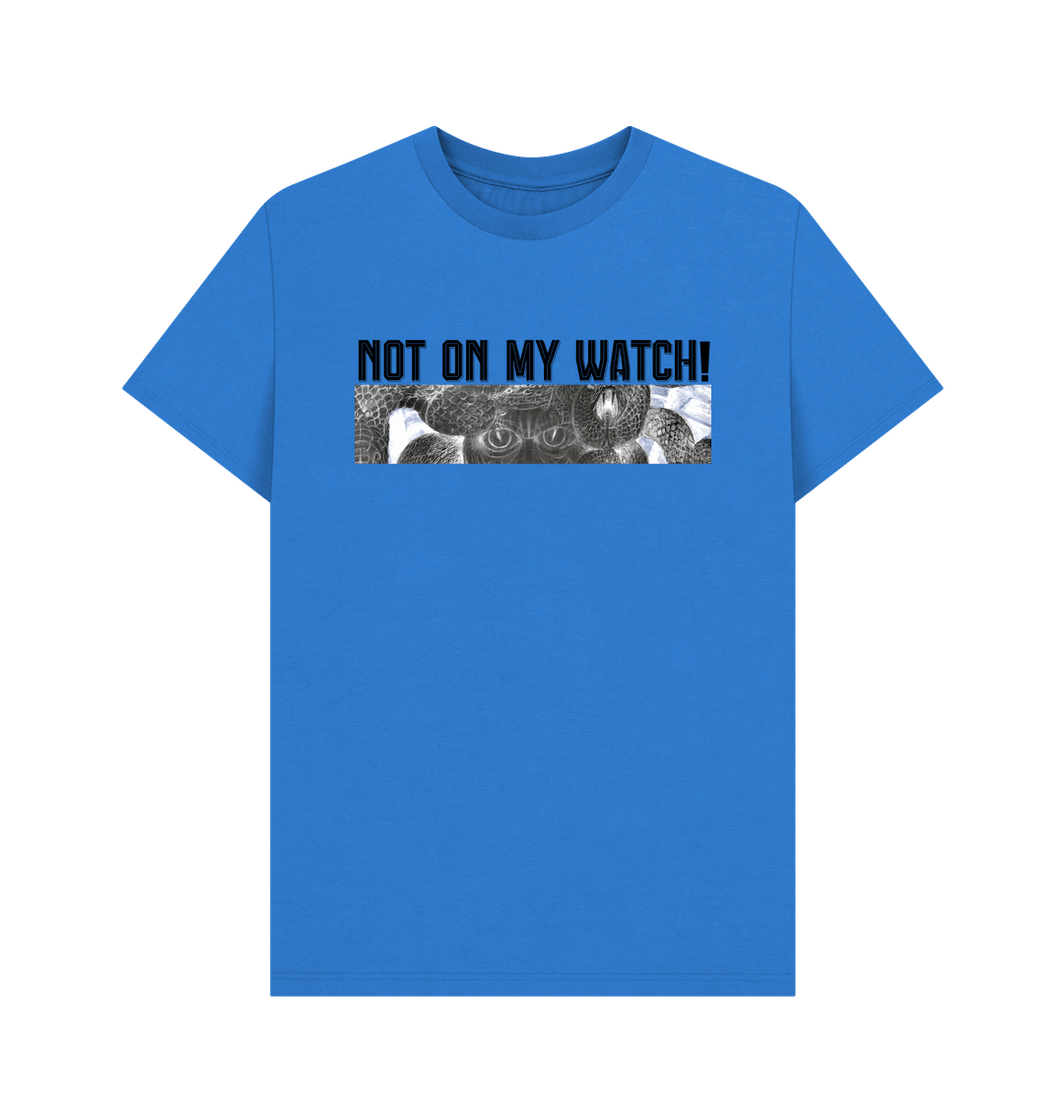 Bright Blue Printed T-shirt