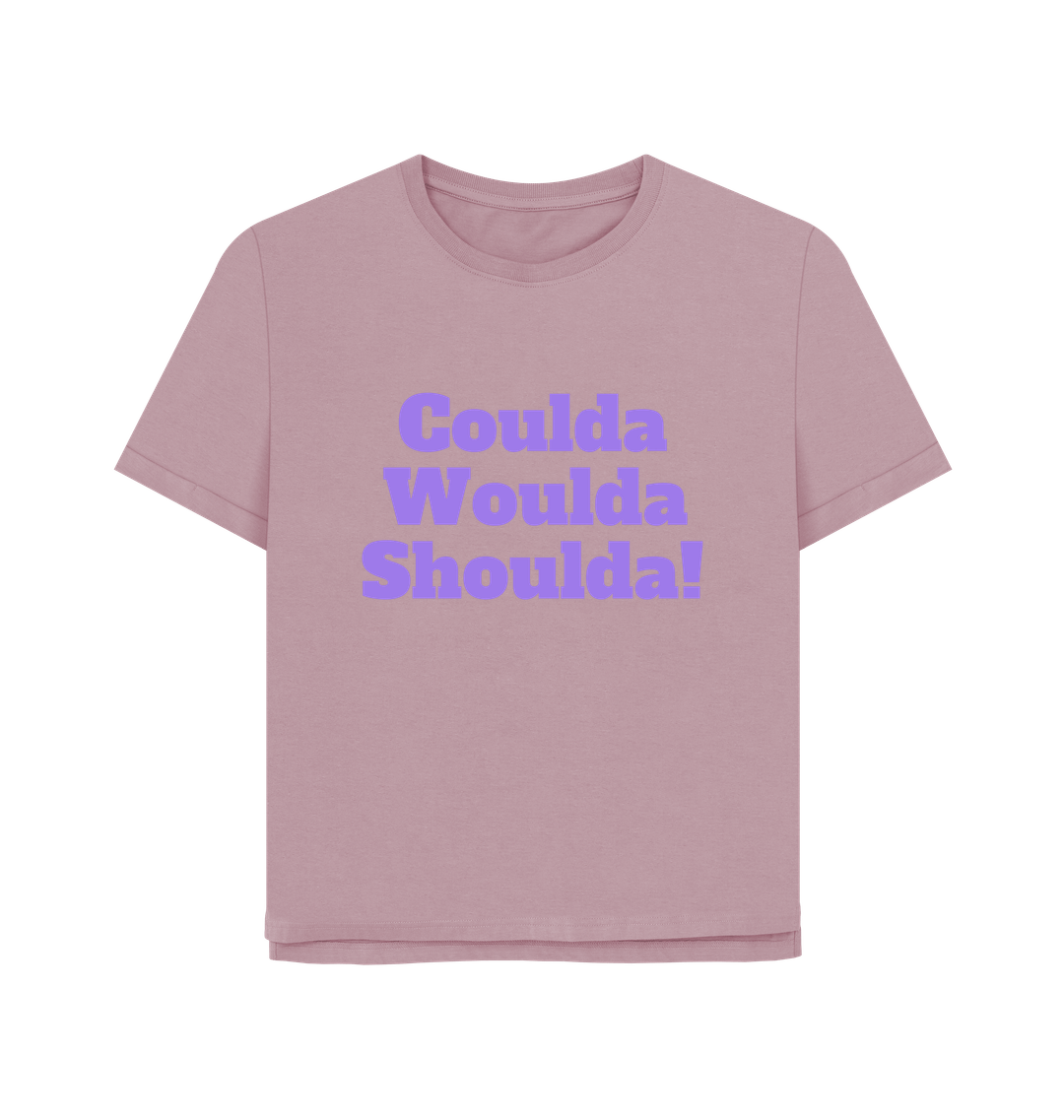 Mauve Printed T-shirt