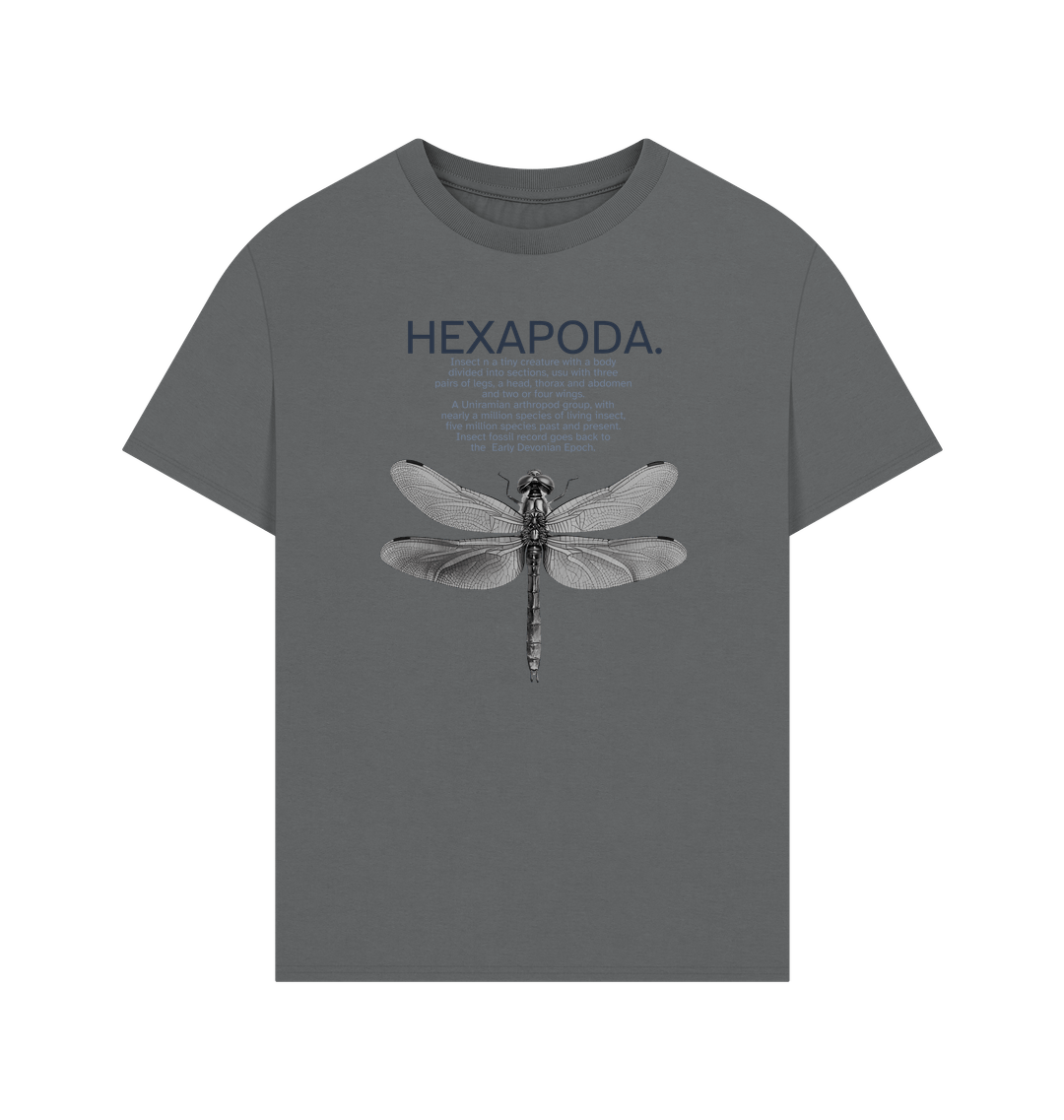 Slate Grey Printed T-shirt