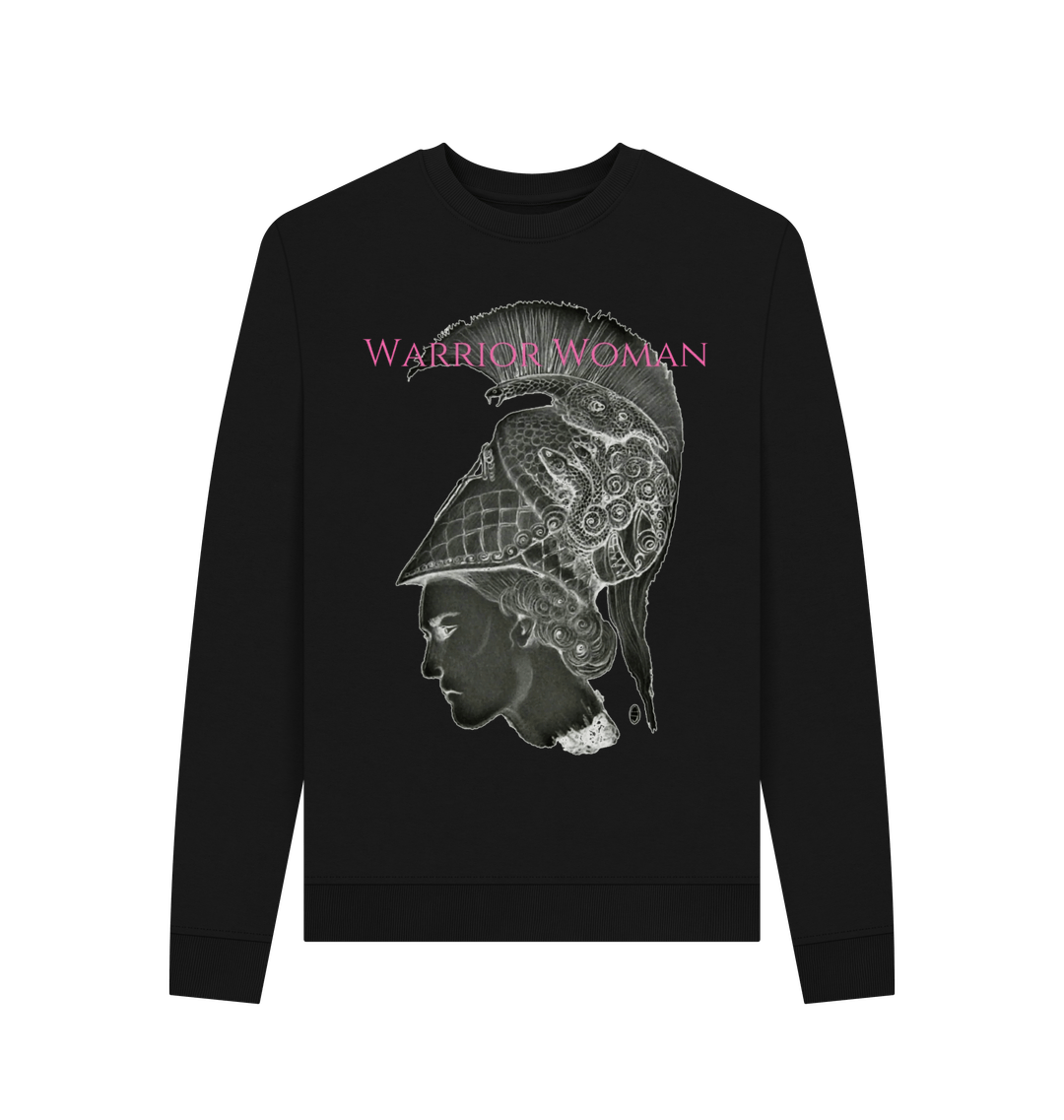 Black Printed Sweater