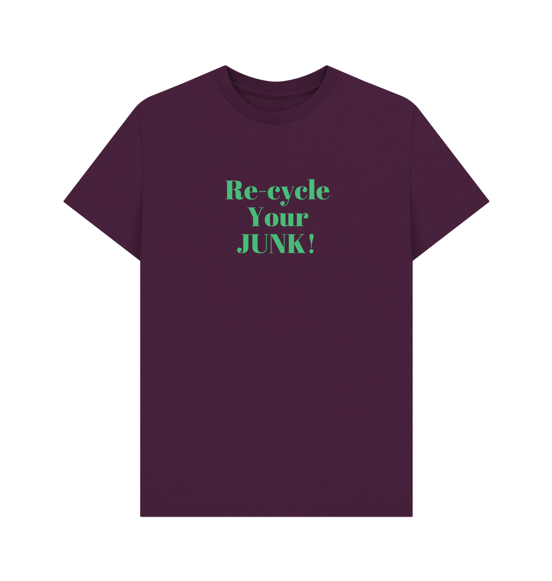Purple Printed T-shirt